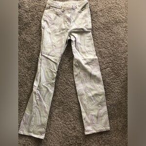 Funky pants, worn twice